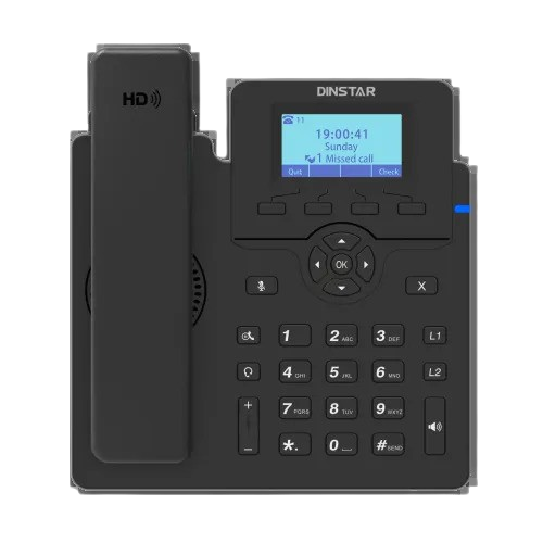 DINSTAR C60U IP Phone with Adapter